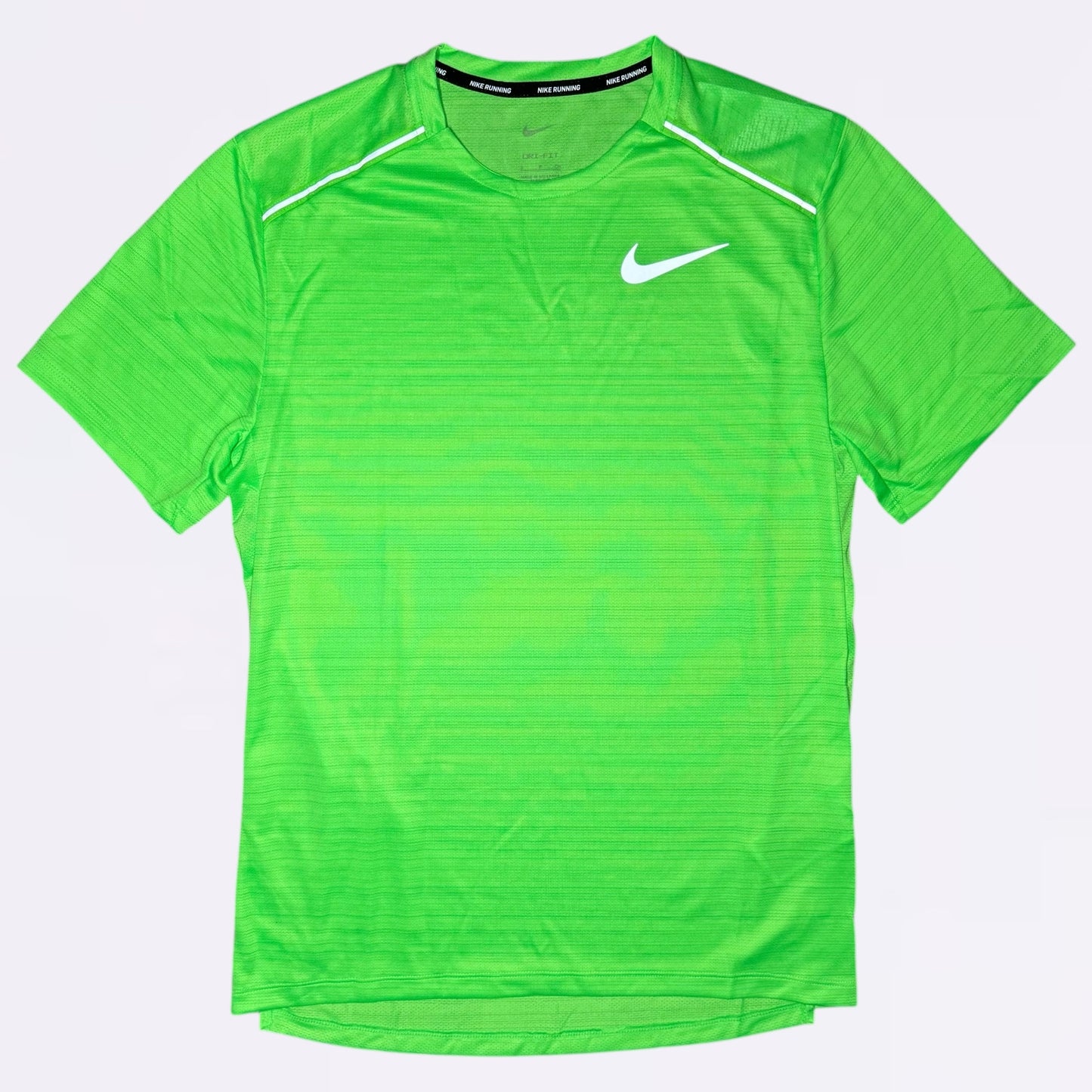 Nike Miler Tee Green Strike