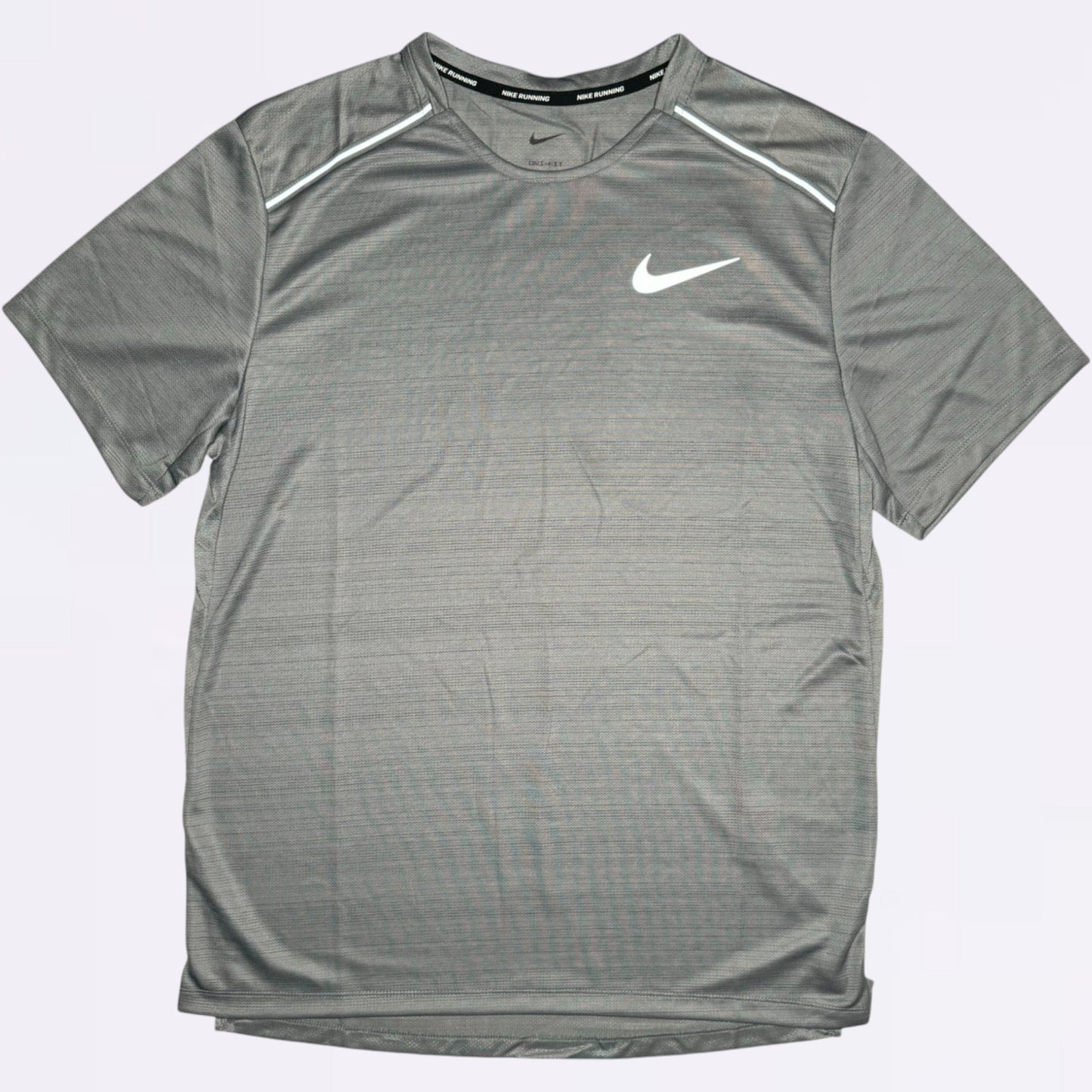 Nike Miler Tee Stone Grey