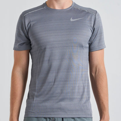Nike Miler Tee Stone Grey
