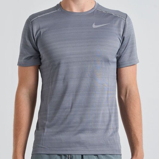 Nike Miler Tee Stone Grey